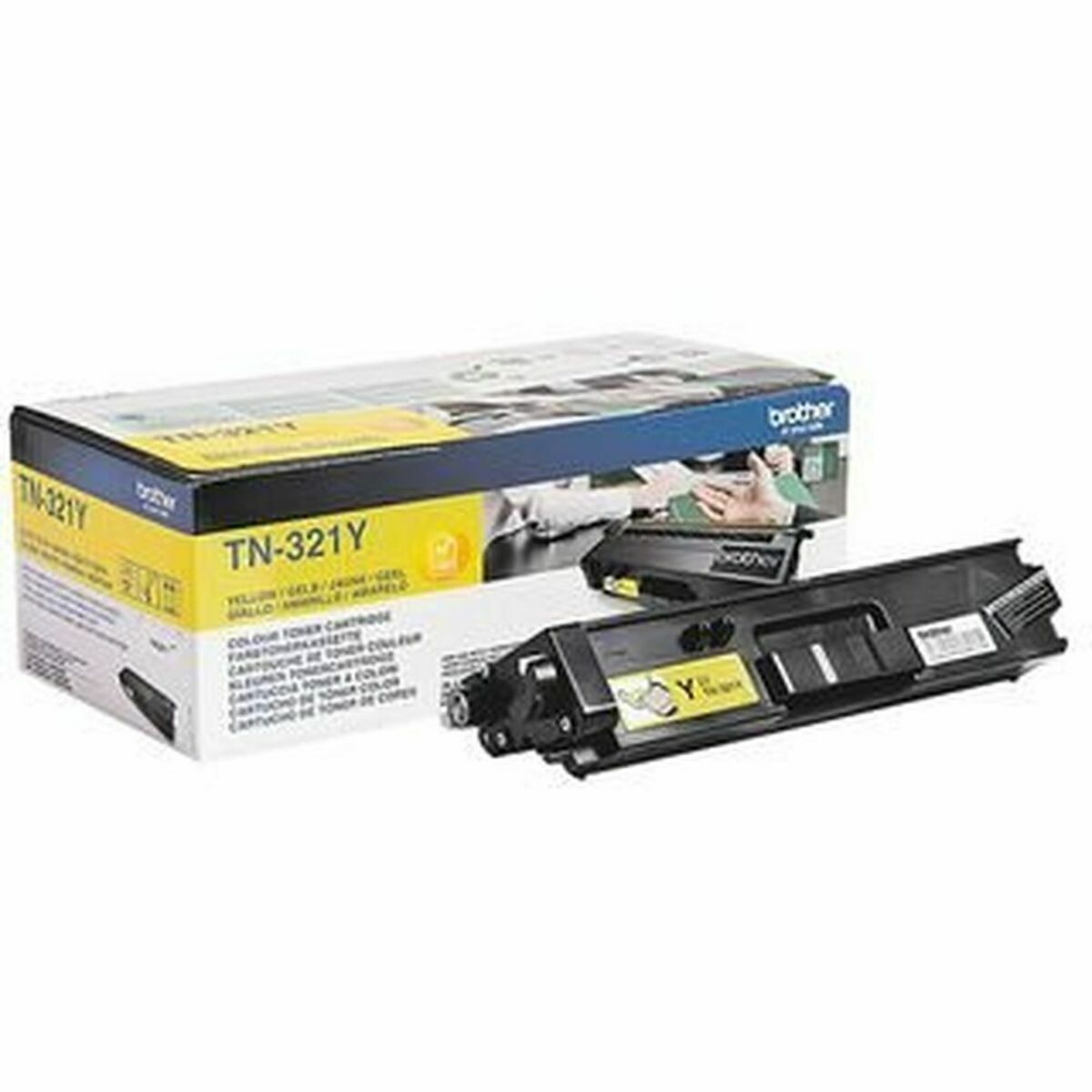 Tóner Original Brother TN-321Y Amarelo
